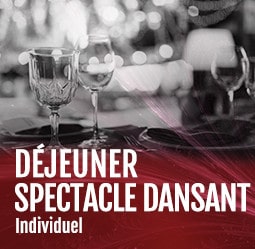 Déjeuner spectacle dansant individuel Cabaret Diner spectacle Paris